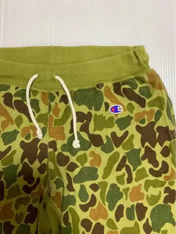 챔피온 덕 헌터 카모 스웨트 하프 팬츠 리버스 위브 (M)