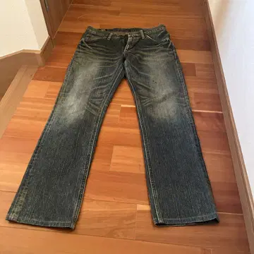 LeeRiders 스트레이트 데님 다크 블루