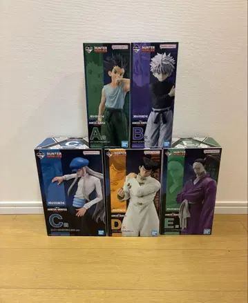 제일복권 HUNTER x HUNTER 피규어 5종 세트