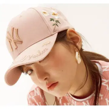 MLB Korea NY Gold Bee 캡 Black 금색 벌 캡