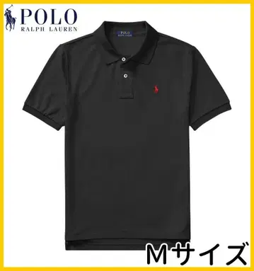 새상품 랄프 로렌 RALPH LAUREN 피케 셔츠 블랙 M 사이즈