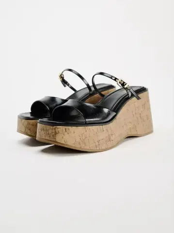 ZARA 웨지 샌들 37