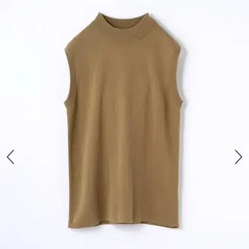 갤러리 비 슬리브리스 풀오버 니트