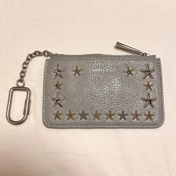 JIMMY CHOO 그레이 스타 스터드 키케이스