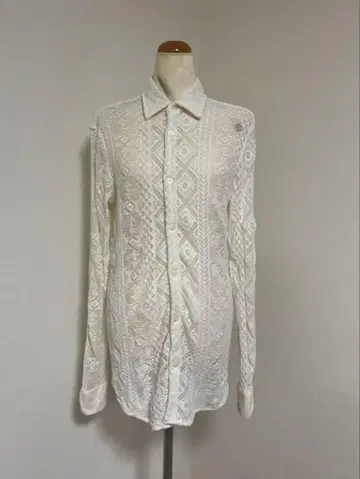 ZARA 레이스 긴팔 셔츠 남성용