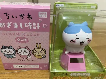 치이카와 (먼작귀) 알람 시계 & 하치와레 흔들흔들 솔라 2