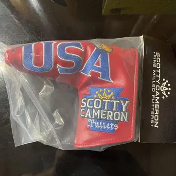 SCOTTY CAMERON 퍼터용 골프헤드커버 USA