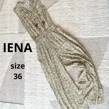 IENA IPEKER 올인원 플라워 프린트 꽃무늬 슬리브리스