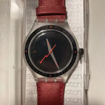 초레어 미사용 민트 Swatch AUTOQUARTZ 손목시계 + 덤
