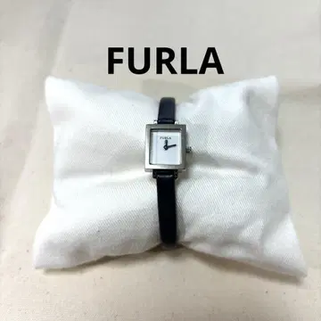FURLA 여성용 시계 슬림 가죽 벨트