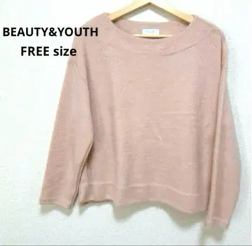 새상품급 BEAUTY&YOUTH 뷰티&유스 니트 풀오버