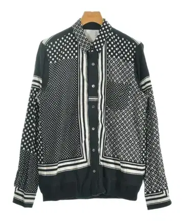 sacai 남성용 캐주얼 셔츠