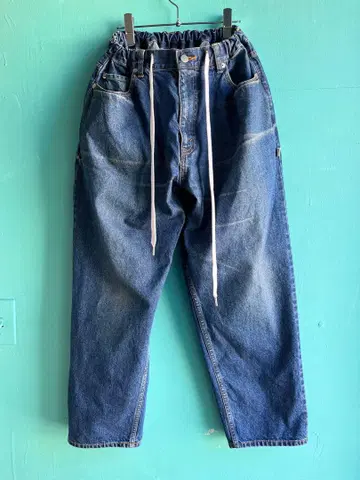 dummy easy 5p denim pants (indigo)