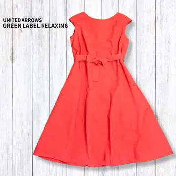 UNITED ARROWS 플레어 원피스 슬리브리스