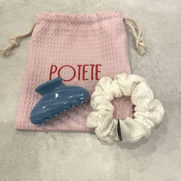 POTETE 스크런치 OTP 클립 복조리 세트