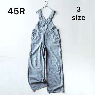5288 [새상품급] 45R 오버롤 스트라이프 L