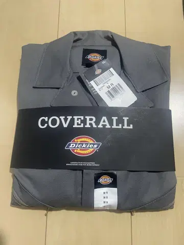 새상품 Dickies 점프수트 M 사이즈 긴팔 그레이