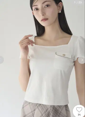 CELFORD 트림 포켓 티셔츠