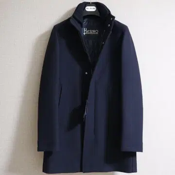 새상품 HERNO 코트 44 네이비 CA0071U