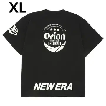 NEWERA 뉴에라 오리온 맥주 ORION 콜라보 T셔츠 XL
