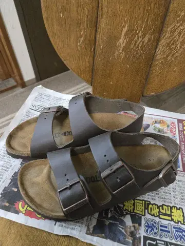 버켄스탁 밀라노 24cm 브라운