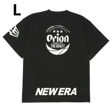 NEWERA 뉴에라 오리온 맥주 ORION 콜라보 티셔츠 L