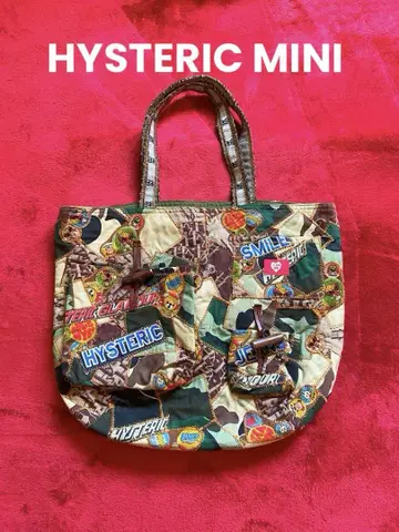 레어템 HYSTERIC MINI 츠기하기 패치워크 토트백