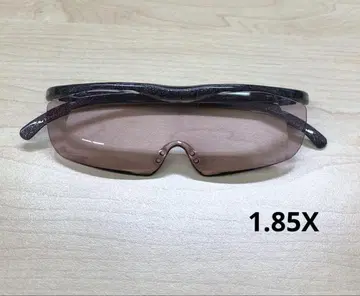 미사용 새상품 하즈키 루페 라지 1.85X 블랙 그레이 컬러 렌즈
