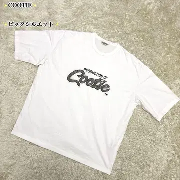 COOTIE 쿠티 반팔 티셔츠 빅 실루엣 자수 로고 M 사이즈
