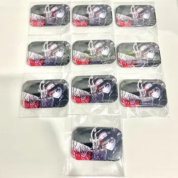 HUNDRED LINE 핸드라 필살아구력 캔뱃지 10점 츠쿠모 카코