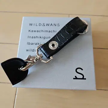 WILDSWANS 크로커다일 BRANCH 블랙 미사용 새상품