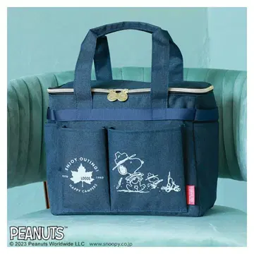 SNOOPY HAPPY CAMPERS LOGOS 피크닉 백