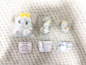 mikko illustrations 수플레 봉제 인형 피규어 세트