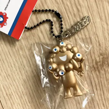 [새상품] 만박 미 입체 PVC 키링 플레이트 포함 (골드)