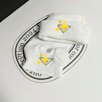 라부부 Labubu 의류 갈아입히기 모자 니트 화이트
