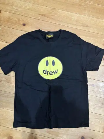 drew house 스마일리 페이스 T셔츠 M