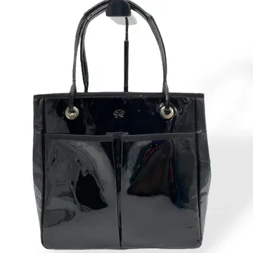 새상품급 안야 힌드마치 에나멜 핸드백 Anya Hindmarch