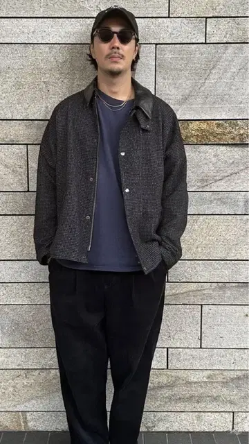 19SO 체크 무늬 자켓