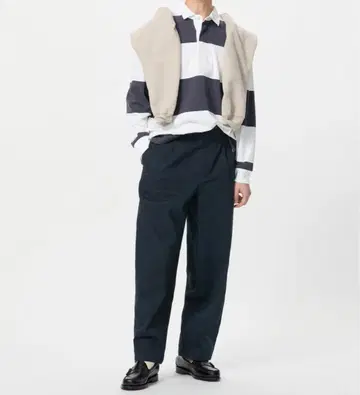 [미사용] UNIQLO JW ANDERSON 턱 와이드 치노 79
