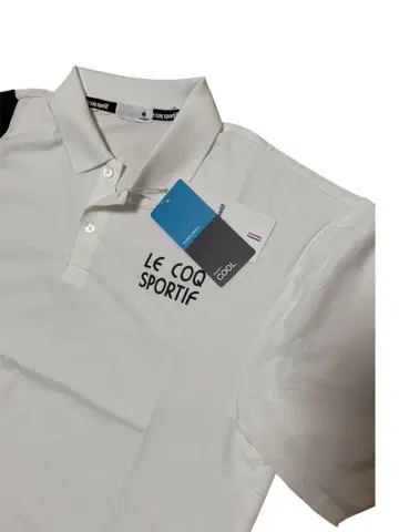 새상품 정품 LE COQ SPORTIF 피케 셔츠 화이트/블랙/베이지