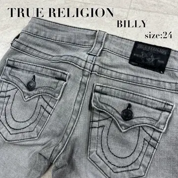 레어 [ TRUE RELIGION ] BILLY 데님 블랙 패치 24