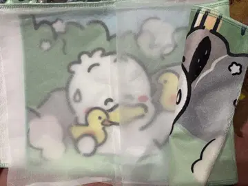 극락탕 산리오 타월 포차코 페클