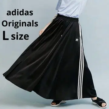 adidas Originals 롱 새틴 스커트 FL0039 L 사이즈