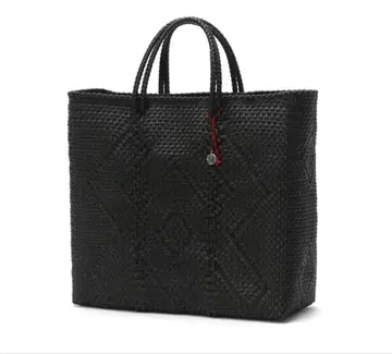 오호데멕스 plastic cago tote regular 블랙 바스켓백
