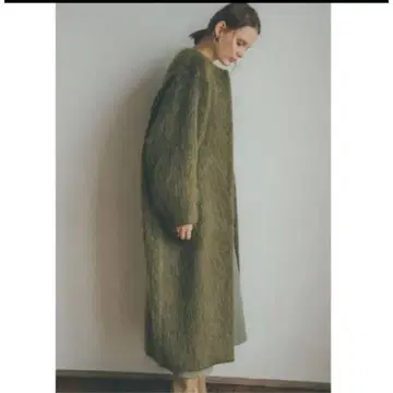 CLANE MIX COLOR SHAGGY COAT