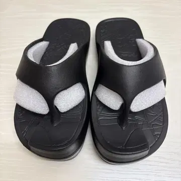 라쿠바키 이지 샌들 블랙 M 사이즈