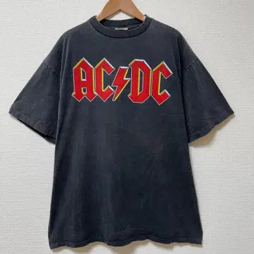 ACDC 티셔츠 XL 블랙 AC/DC A132