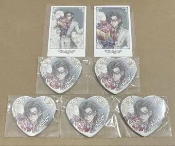 IdentityV 제5인격 기사 리차드 화이트데이 하트 캔뱃지
