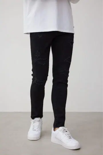 Azul DENIM 리페어 스키니