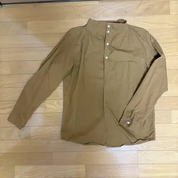 nisica 니시카 간지 셔츠 베이지
